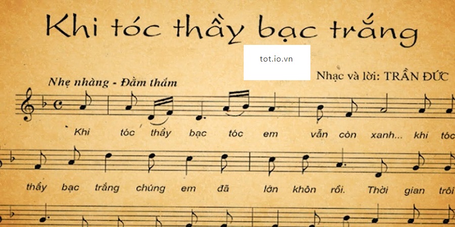 Lời Bài Hát 'Bài Ca Tặng Thầy'