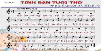 Lời Bài Hát "Tình Bạn Tuổi Thơ"