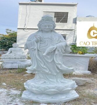 Tượng Phật Quan Âm Bằng Đá Tại TP.HCM