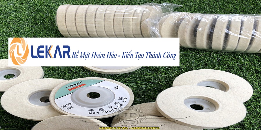 Bánh Nỉ Đánh Bóng Inox Cao Cấp