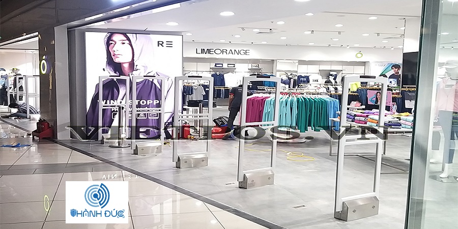 Cổng từ chống trộm shop thời trang Nha Trang