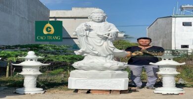 Tượng Phật Quan Âm Bồ Tát Bằng Đá HCM