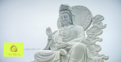 Tượng Quan Âm Tự Tại Bằng Đá Đà Nẵng