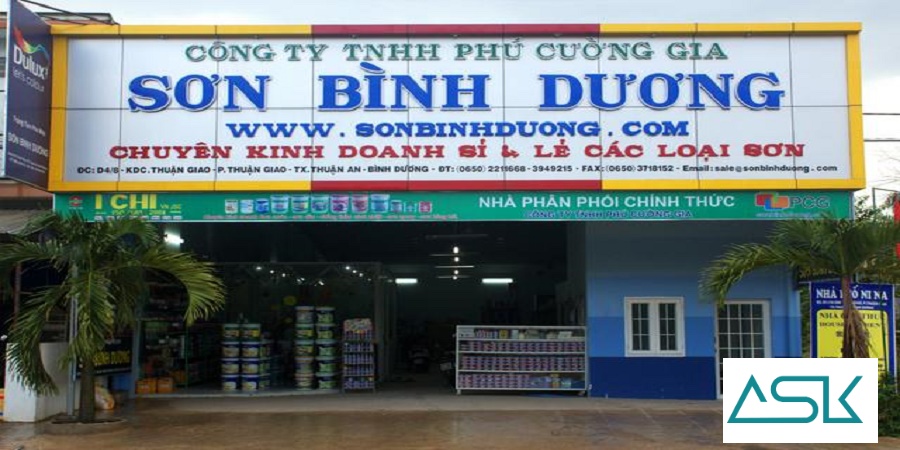 Công ty cung cấp sơn tại Bình Dương