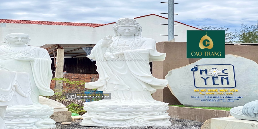 Tượng Phật Quan Âm Bằng Đá