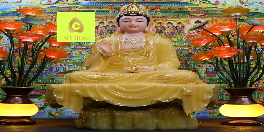 Tượng Quan Âm Bằng Đá Thạch Anh TPHCM