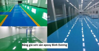 Bảng giá sơn sàn epoxy Bình Dương