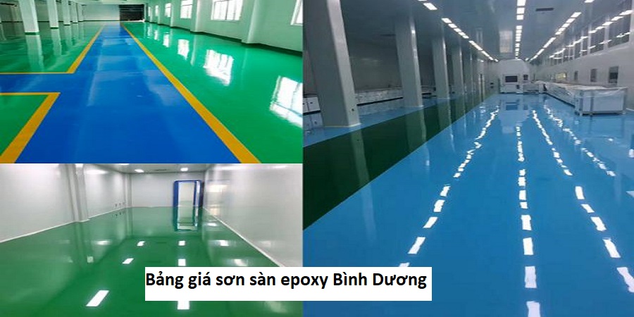 Bảng giá sơn sàn epoxy Bình Dương