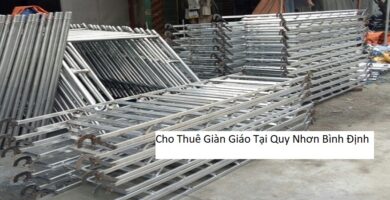 Cho Thuê Giàn Giáo Tại Quy Nhơn Bình Định