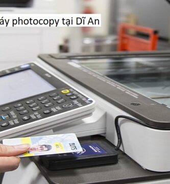 Cho thuê máy photocopy tại Dĩ An