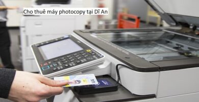 Cho thuê máy photocopy tại Dĩ An