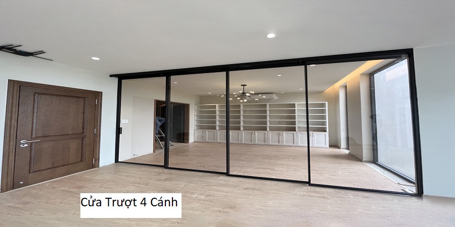 Cửa Trượt 4 Cánh