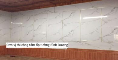 Đơn vị thi công tấm ốp tường Bình Dương