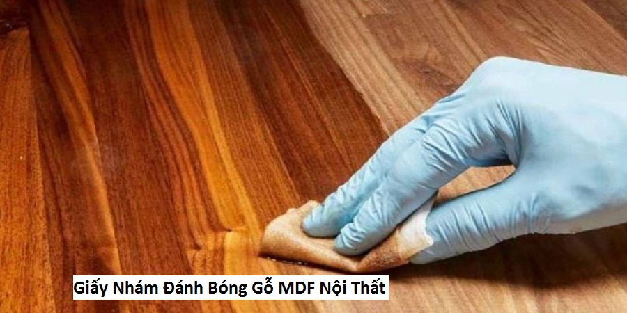 Giấy Nhám Đánh Bóng Gỗ MDF Nội Thất