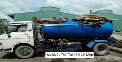 Hút Nước Thải Tại KCN Cái Mép