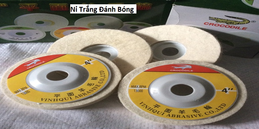 Nỉ Trắng Đánh Bóng