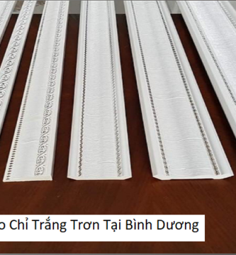 Phào Chỉ Trắng Trơn Tại Bình Dương