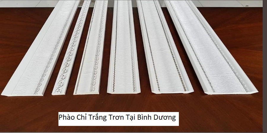 Phào Chỉ Trắng Trơn Tại Bình Dương