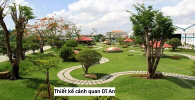 Thiết kế cảnh quan Dĩ An