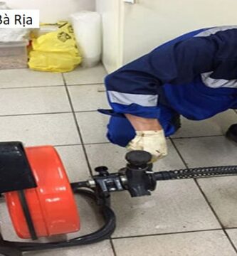 Thông cống nghẹt Bà Rịa