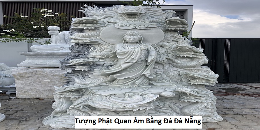 Tượng Phật Quan Âm Bằng Đá Đà Nẵng