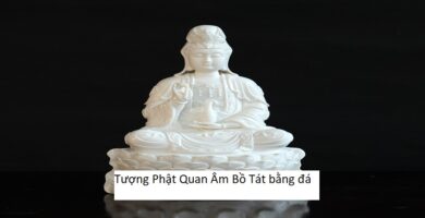 Tượng Phật Quan Âm Bồ Tát bằng đá