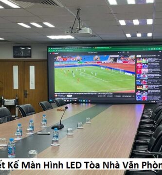 Thiết Kế Màn Hình LED Tòa Nhà Văn Phòng Tại Bình Dương